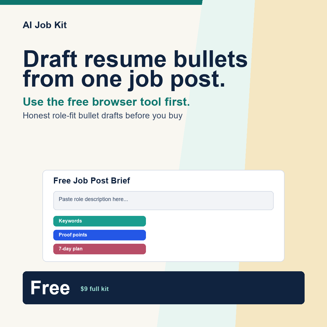 Free Resume Bullet Generator creative