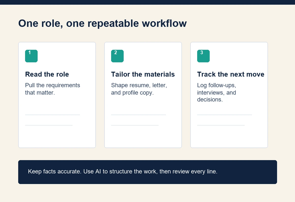 AI Job Kit workflow preview